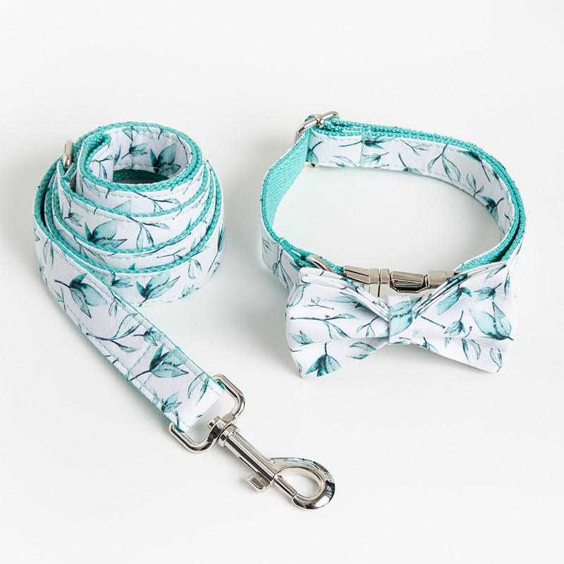 Desmond Collection Tropical Collar Leash & Collar Set-1