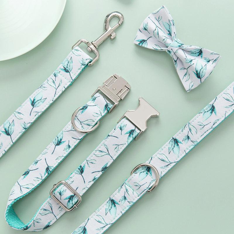 Desmond Collection Tropical Collar Leash & Collar Set-3