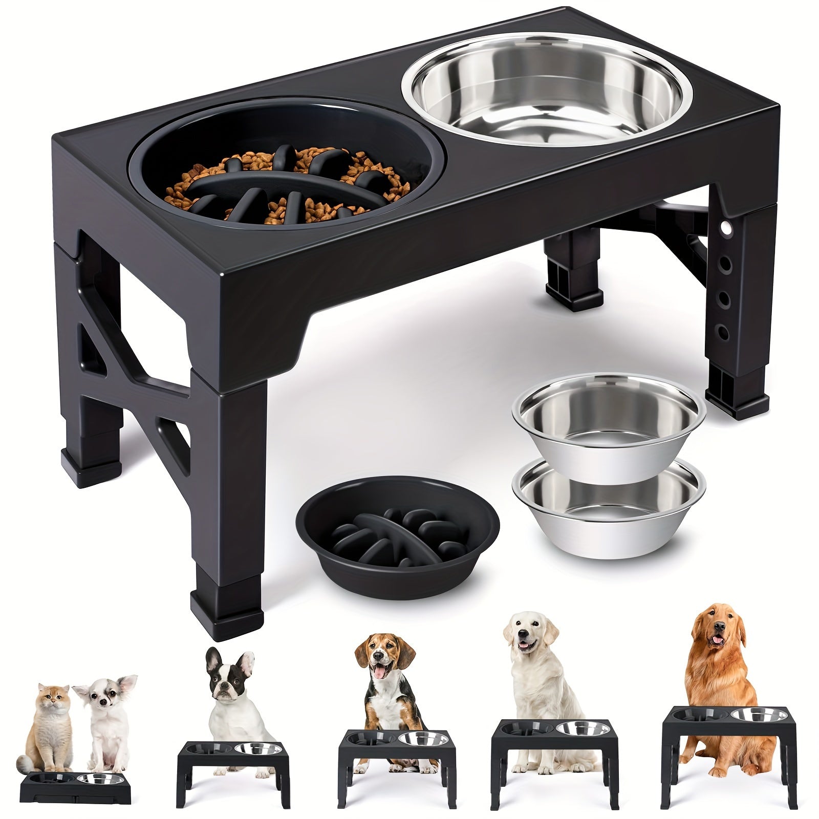 Legacy Collection Dog Bowl Stand-1