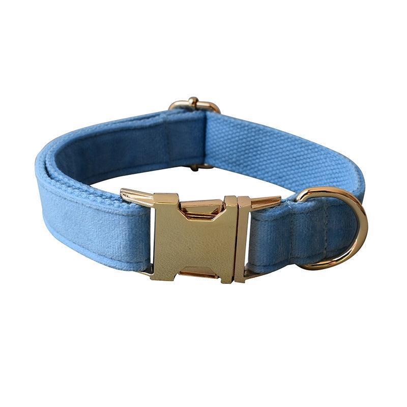 Desmond Collection Cloud Velvet Collar And Leash Set-5