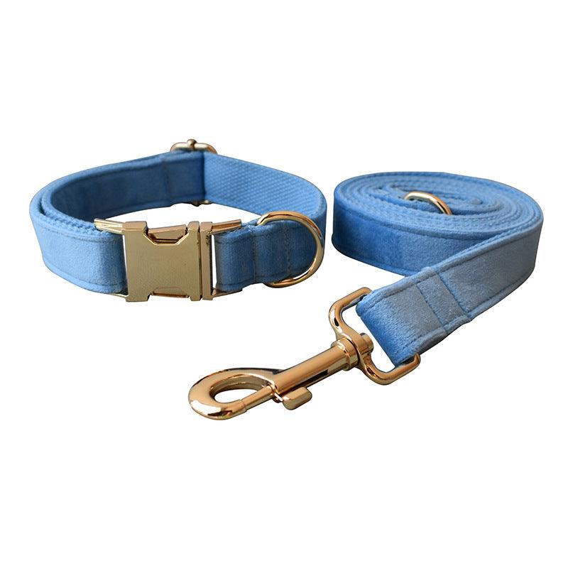 Desmond Collection Cloud Velvet Collar And Leash Set-3