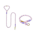 Prescott Collection Thistle Rope Leash & Collar Set-0