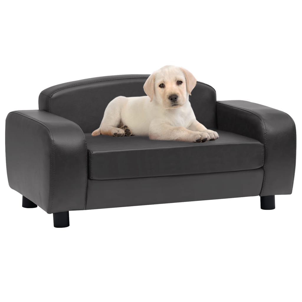 Vanguard Collection Faux Leather Sofa-7