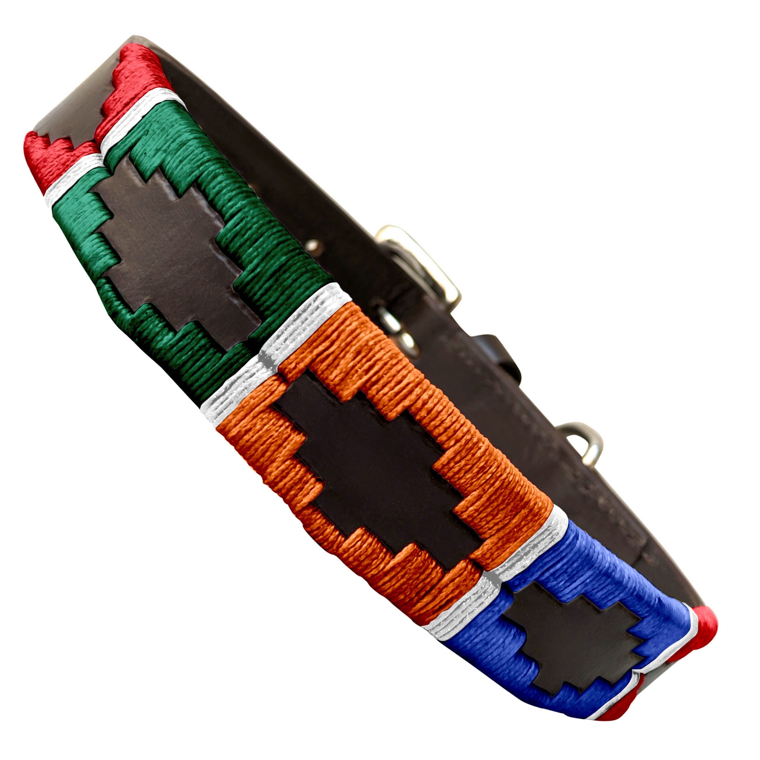 Polo Collection Green, Orange & Blue Collar-0