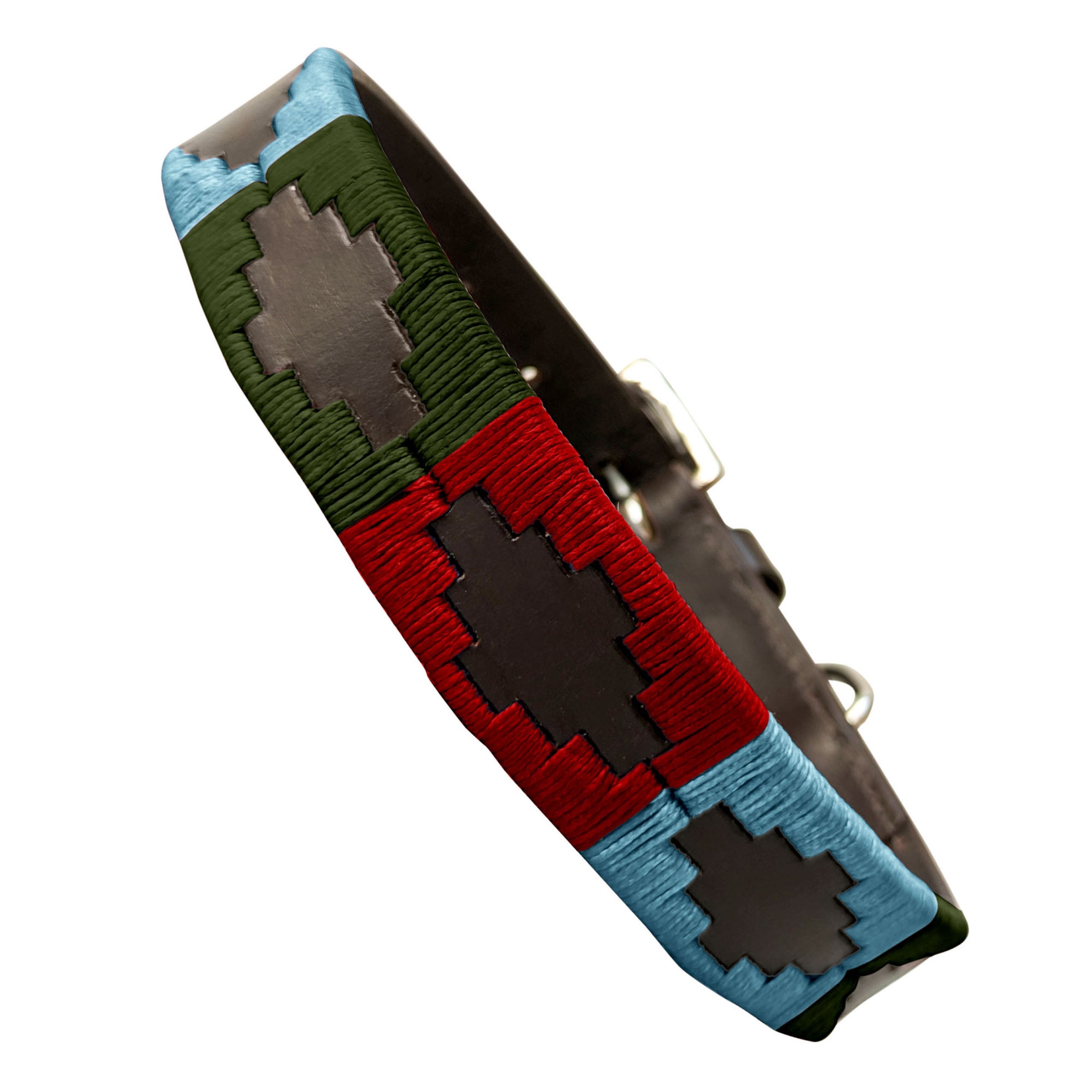 Polo Collection Green, Red & Blue Collar-0