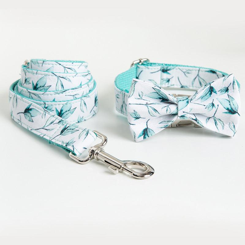 Desmond Collection Tropical Collar Leash & Collar Set-0