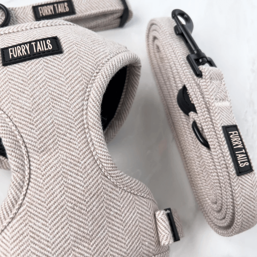 Celine Collection Soft Brown Cashmere Harness-2