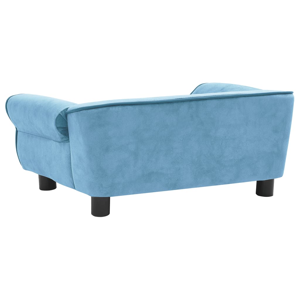 Nirvana Collection Plush Turquoise Sofa-4