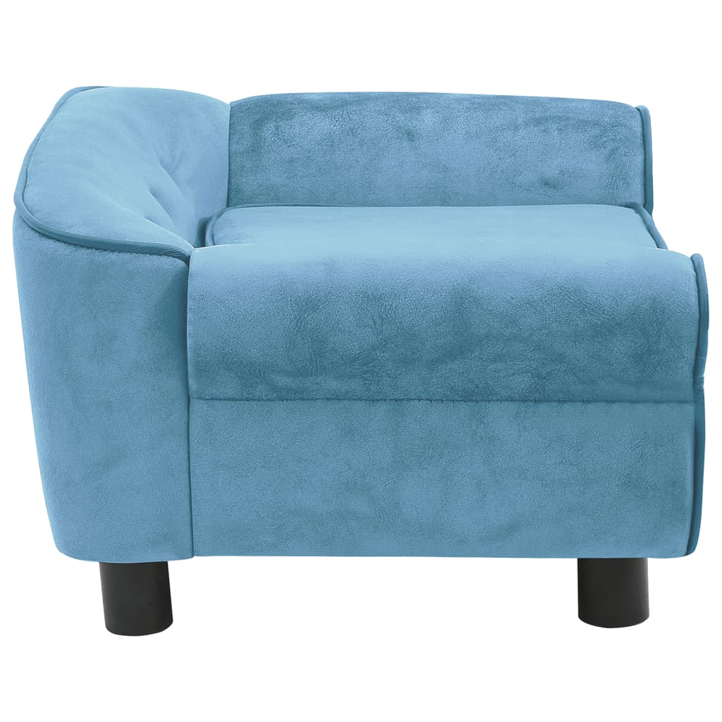 Nirvana Collection Plush Turquoise Sofa-3