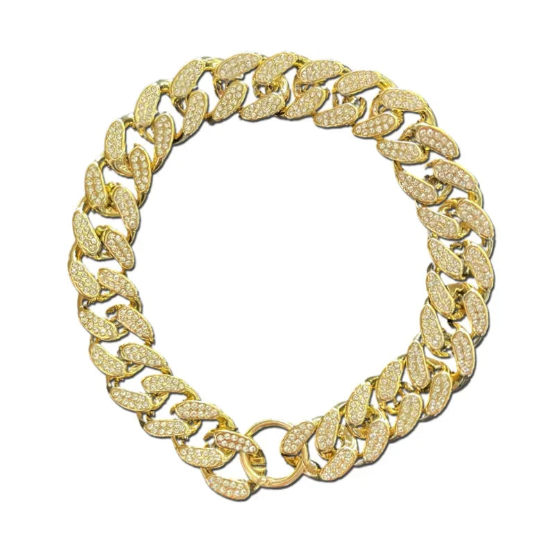 Cypress Collection Sparkle Dog Collar Necklace-6