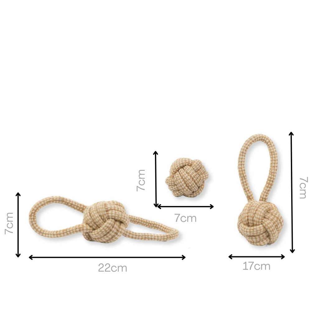 Kensington Natural Hemp Tug Toys-3