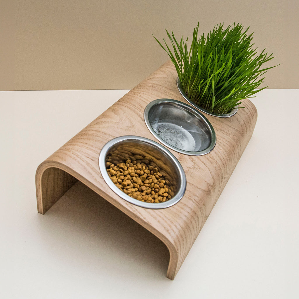 Vanguard Collection Elevated Bowl Stand-1