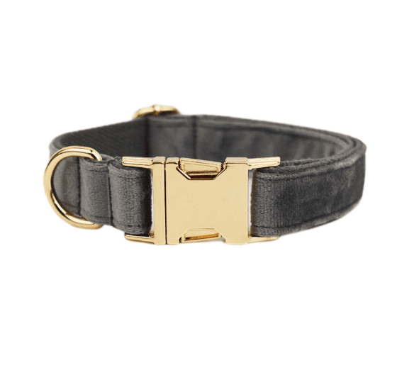 Cypress Collection Velvet Collar and Leash Set-2