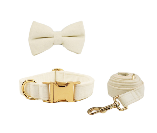 Cypress Collection Velvet Collar and Leash Set-15
