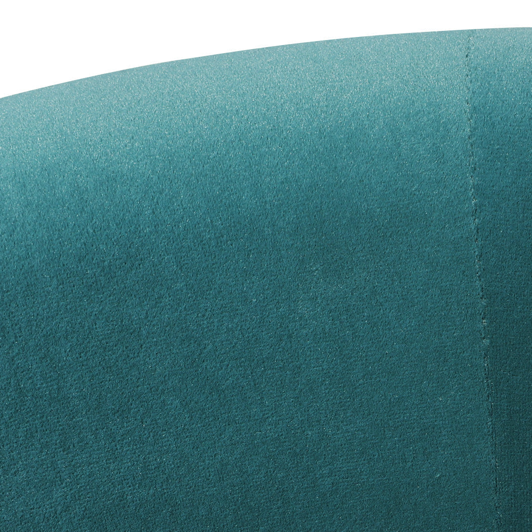 Xavian Collection Teal Sofa Lounge -4