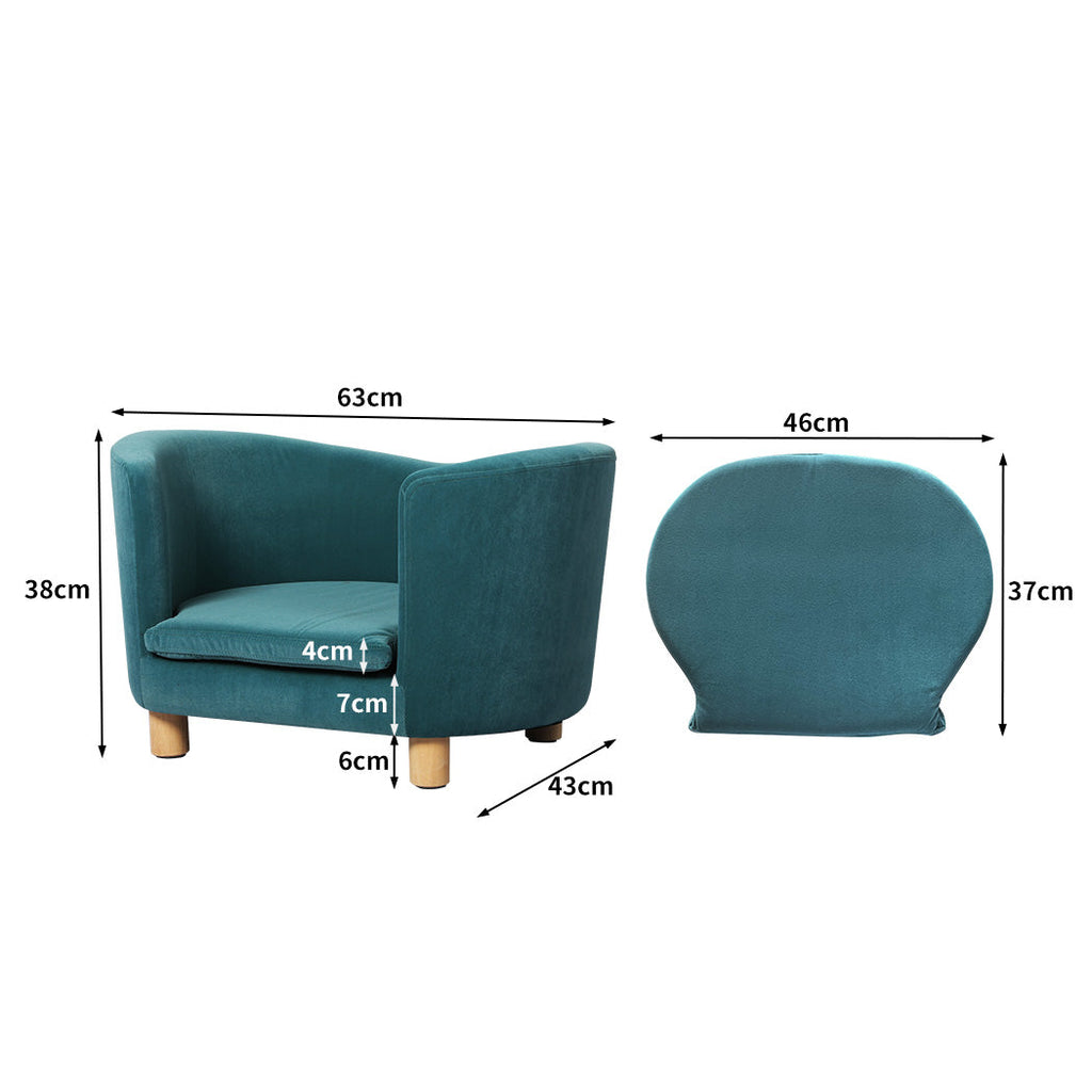 Xavian Collection Teal Sofa Lounge -1