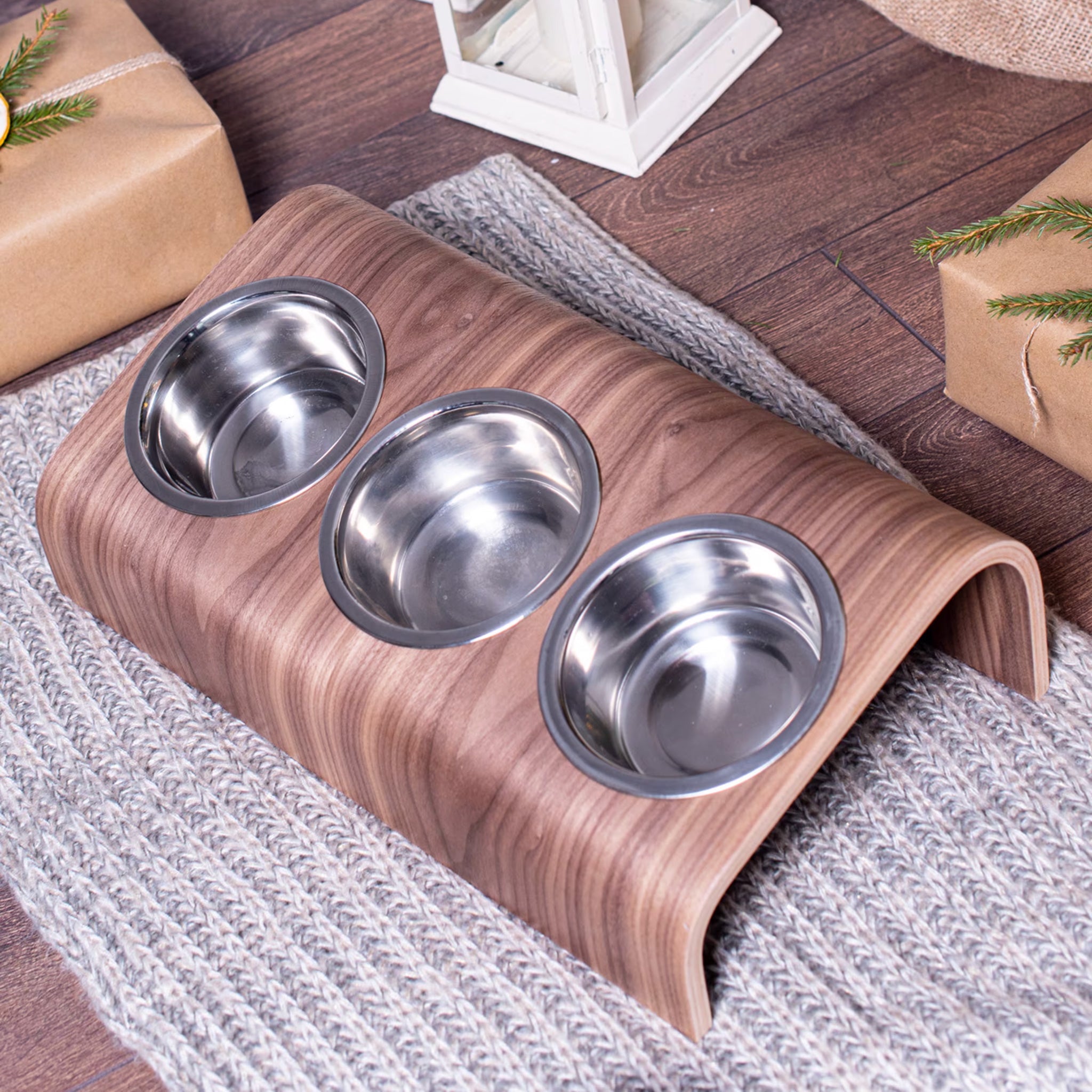 Vanguard Collection Elevated Bowl Stand-4