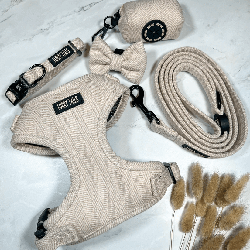 Celine Collection Beige Cashmere Harness-0