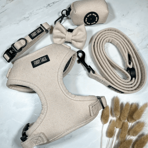 Celine Collection Beige Cashmere Harness-0