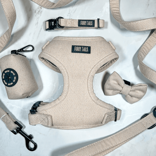 Celine Collection Beige Cashmere Harness-4